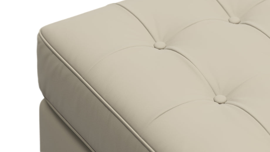 FlorenceBeige Gray Vegan Leather