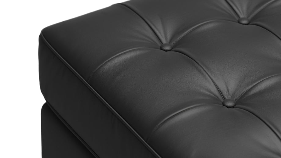 FlorenceVintage Black Vegan Leather