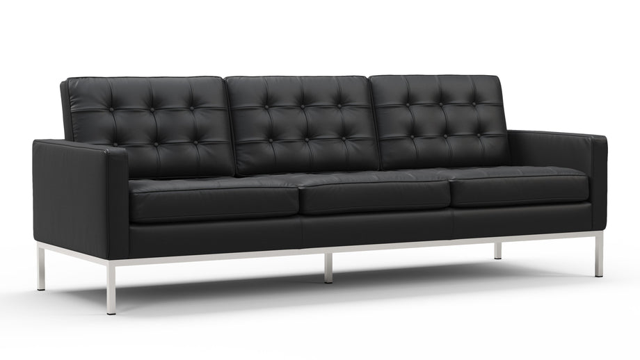 FlorenceVintage Black Vegan Leather