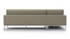 Florence - Beige Gray Vegan Leather - Image 4