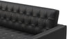 Florence - Vintage Black Vegan Leather - Image 6