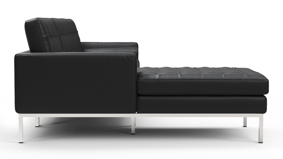 FlorenceVintage Black Vegan Leather