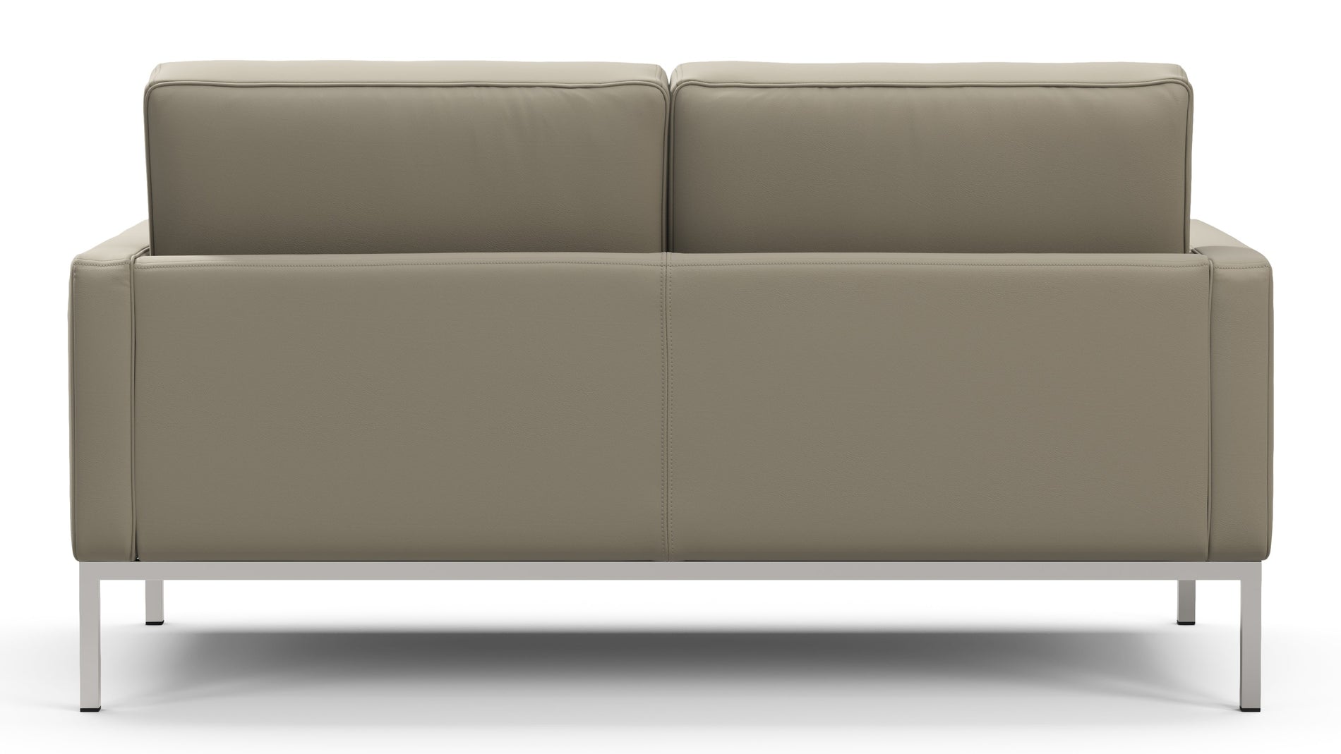 FlorenceBeige Gray Vegan Leather