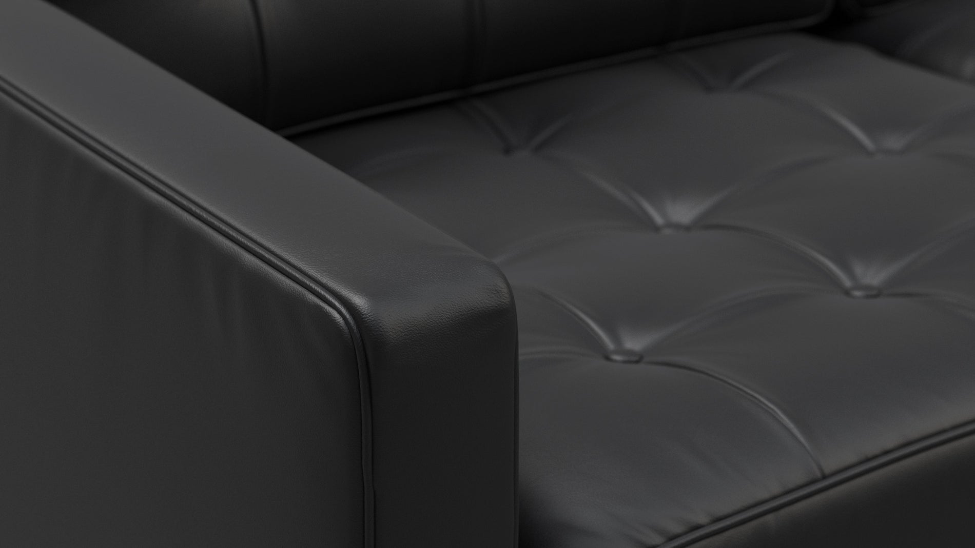 FlorenceVintage Black Vegan Leather