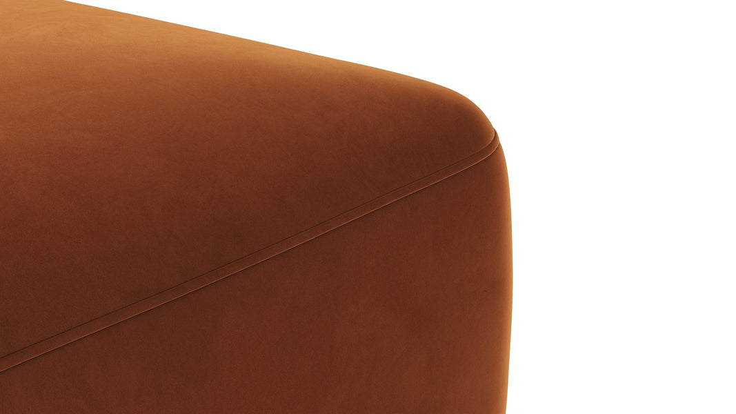 MuseMuse - Muse Module, Armless, Burnt Orange Velvet