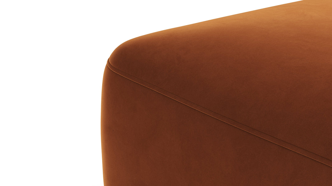 MuseMuse - Muse Module, Right Arm, Burnt Orange Velvet