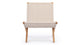 Cuba - Cuba - Cuba Outdoor Chair, Natural Teak - Image 2