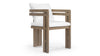 Lusso - Weathered Teak with White Cushions - Image 2