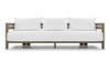Lusso - Weathered Teak with White Cushions - Image 1