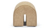 Arch - Arch - Arch Ottoman, Beige Vegan Leather - Image 4