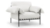 Positano - Positano - Positano Lounge Chair, Oat Linen - Image 2