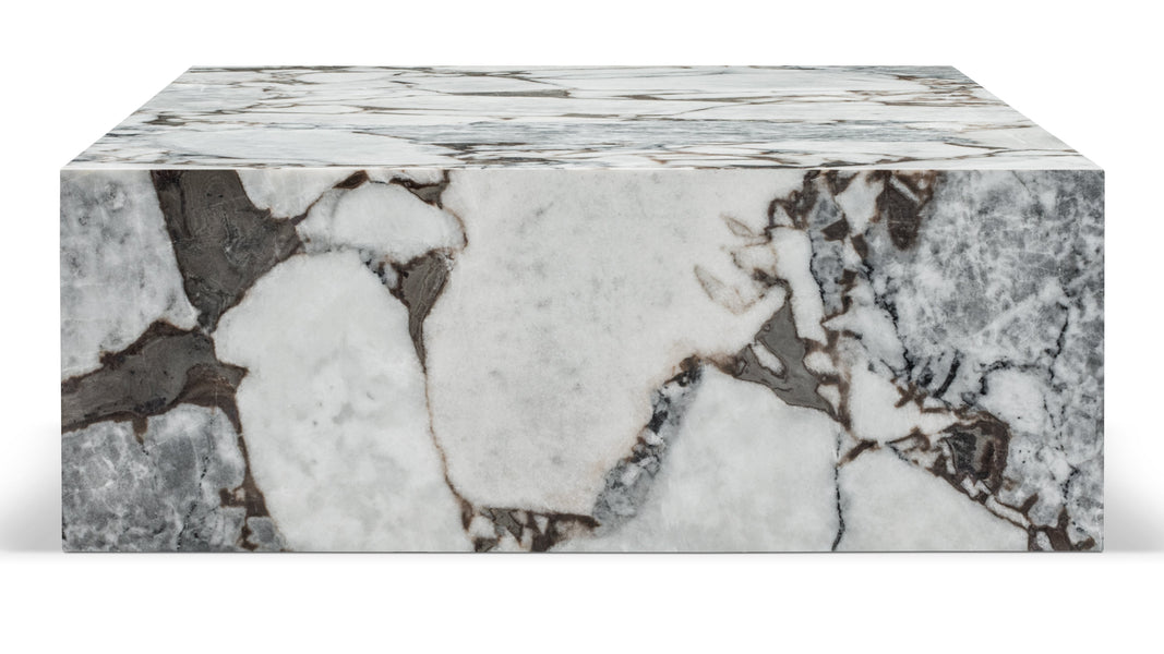 PlinthPlinth - Plinth Grande Coffee Table, Modellato Marble