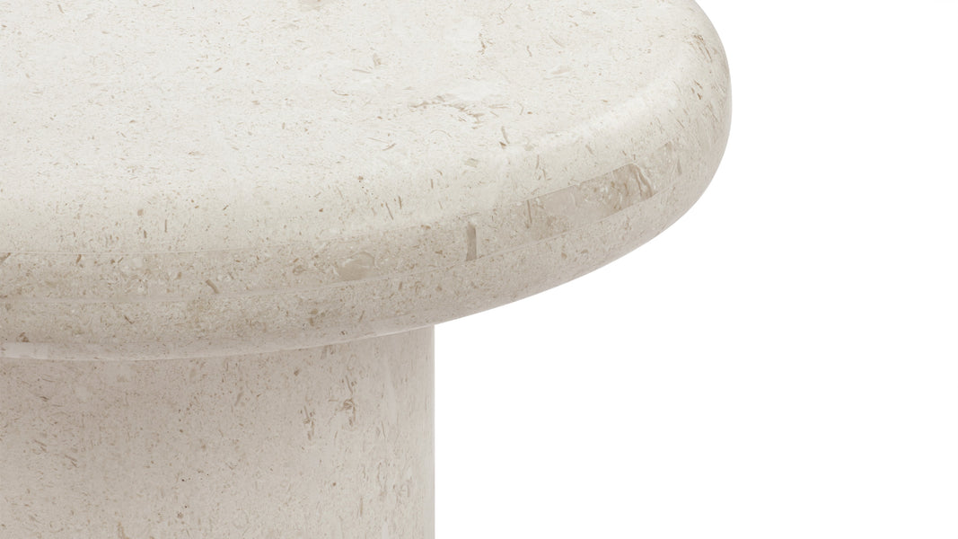ValenciaValencia - Valencia Side Table, Limestone