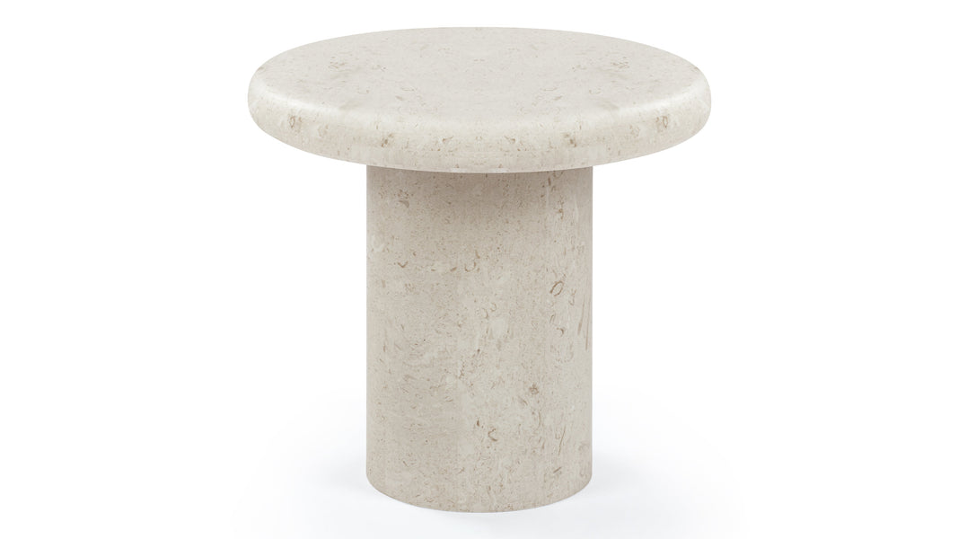 ValenciaValencia - Valencia Side Table, Limestone