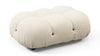 Bellini Ottoman - Cream Chunky Performance Weave (Outdoor) - Image 3
