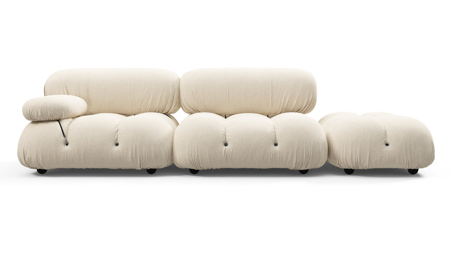 Divano BelliniCream Chunky Performance Weave (Outdoor)