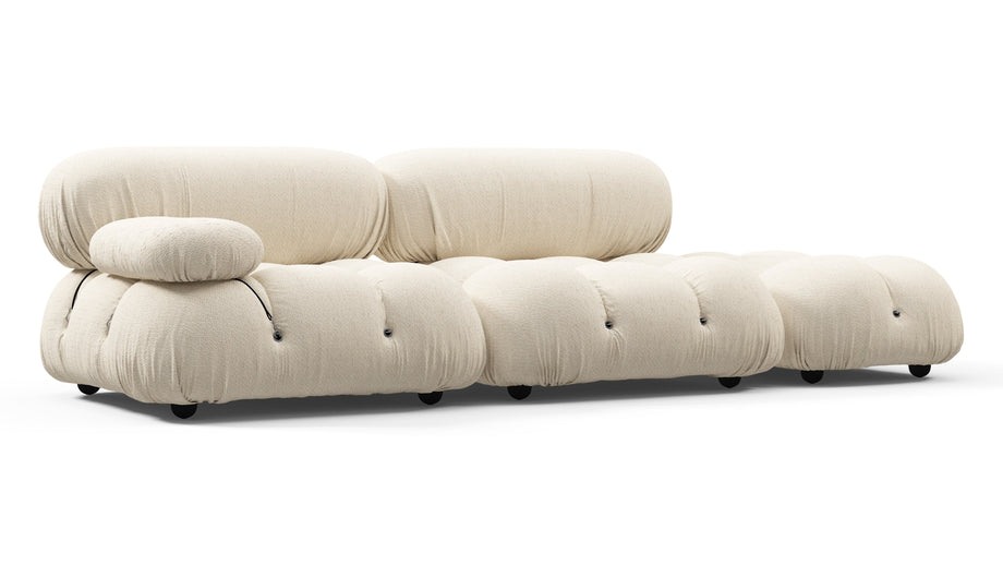 Divano BelliniCream Chunky Performance Weave (Outdoor)