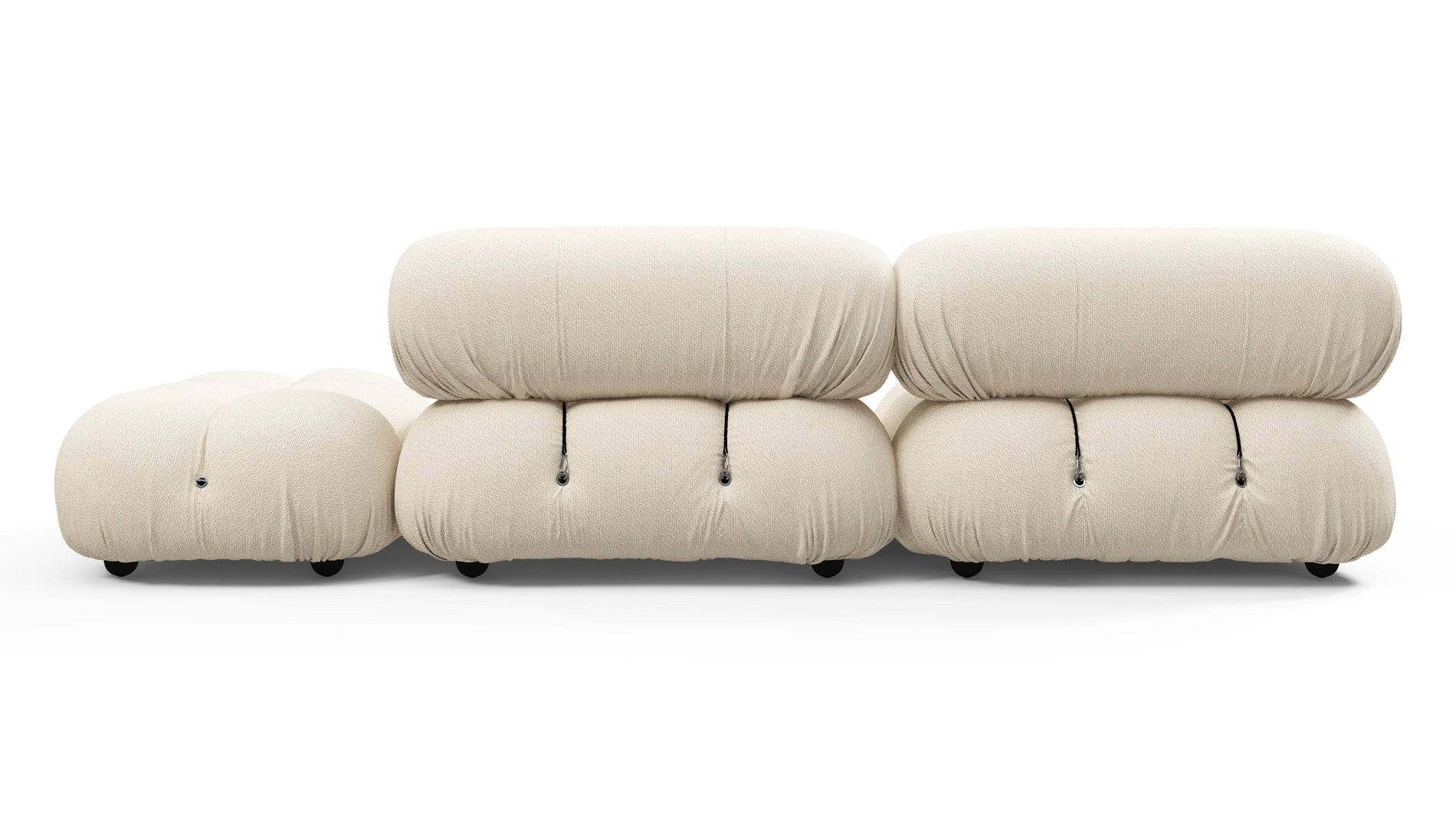 Bellini SofaCremefarbene Performance -Gewebe (Outdoor)