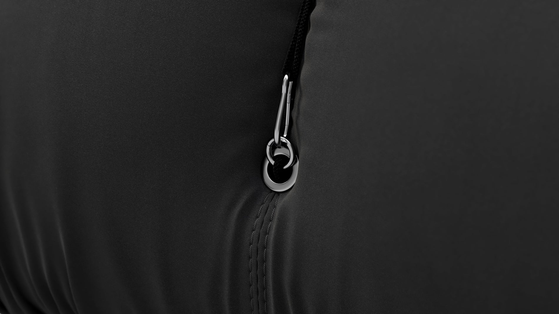 Bellini SectionalSchwarzes Performance -Gewebe (Outdoor)
