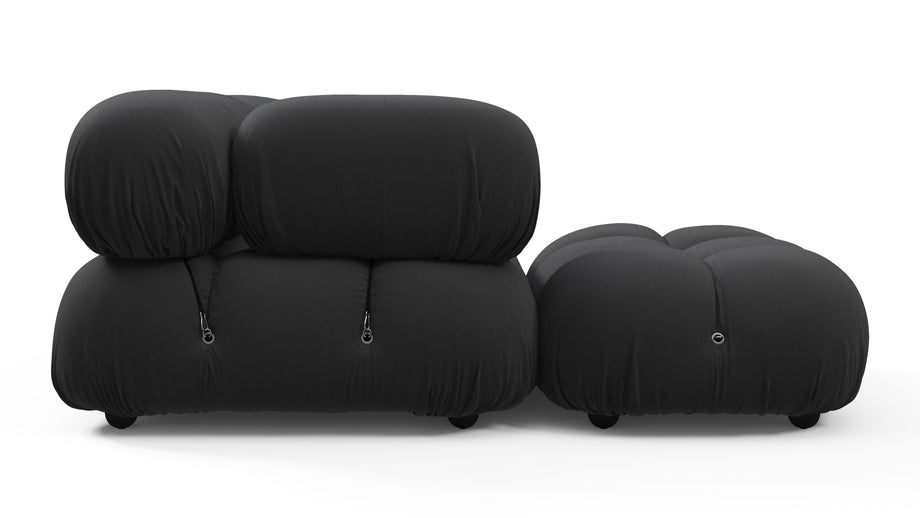 Bellini, il componibileBlack Performance Weave (Outdoor)