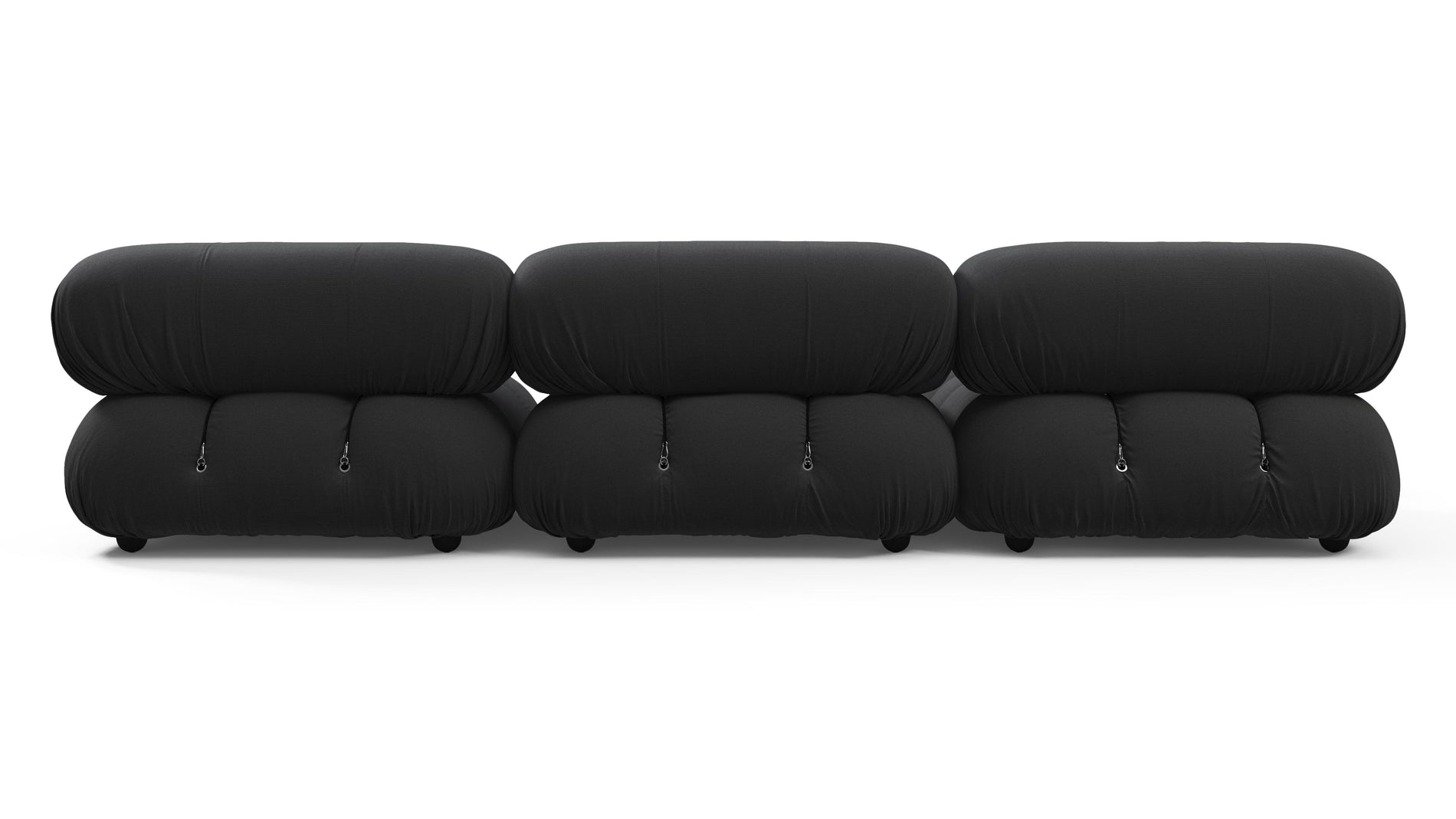 Bellini SectionalSchwarzes Performance -Gewebe (Outdoor)