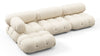 Bellini Sectional - Cream Chunky Performance Weave (Outdoor) - Image 3