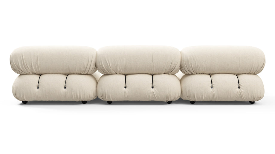 Bellini, il componibileCream Chunky Performance Weave (Outdoor)