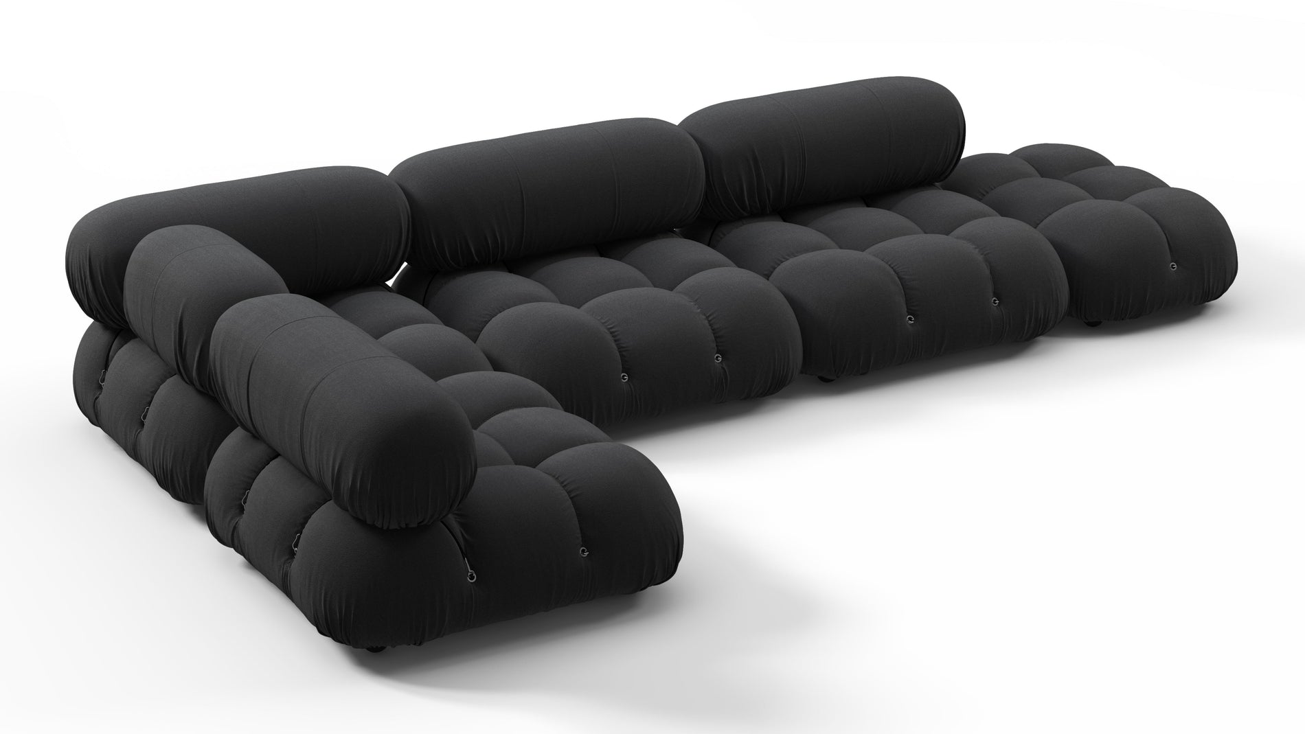 Bellini SectionalBlack Performance Weave (Outdoor)
