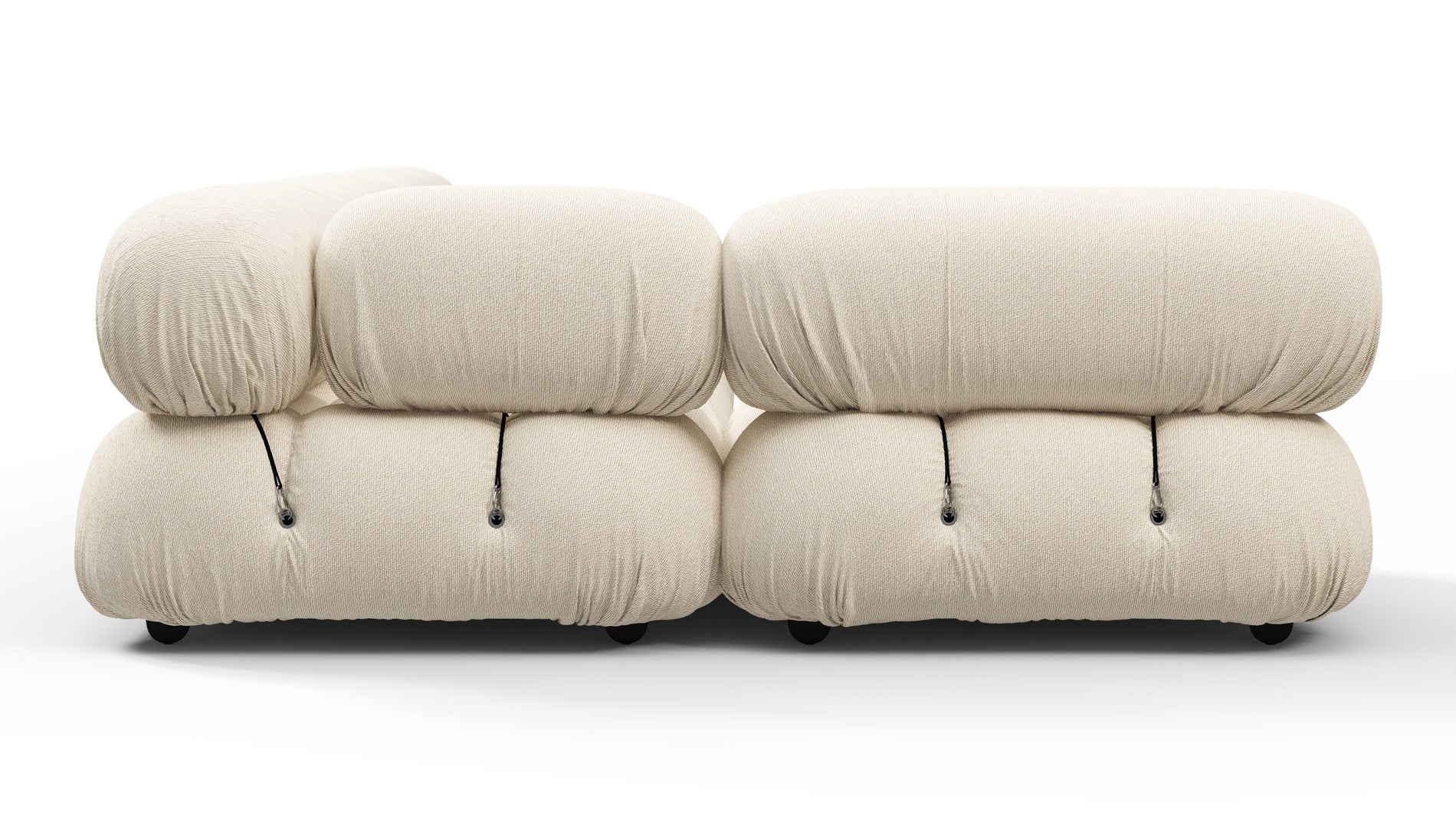 Bellini SectionalCream Chunky Performance Weave (Outdoor)
