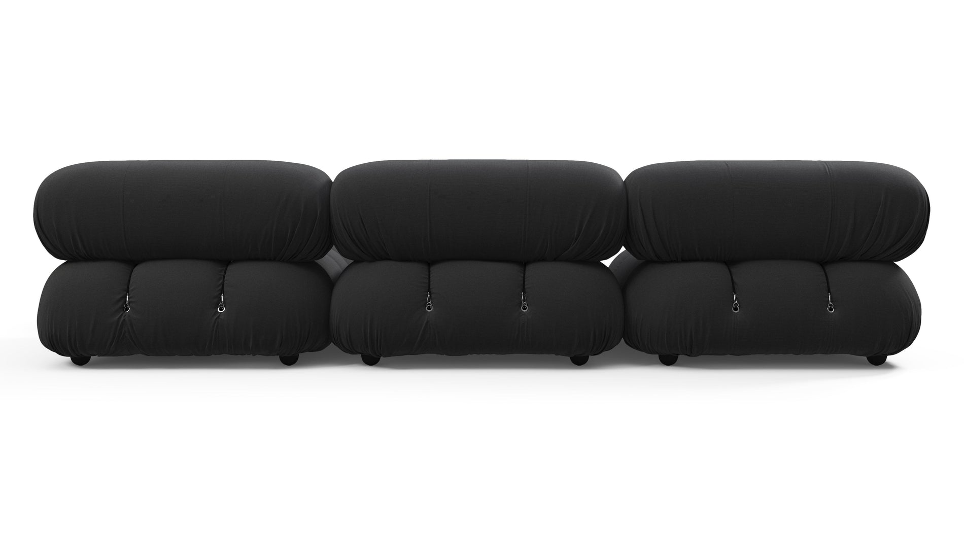 Bellini SectionalSchwarzes Performance -Gewebe (Outdoor)
