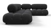 Bellini Sectional - Black Performance Weave (Outdoor) - Image 4