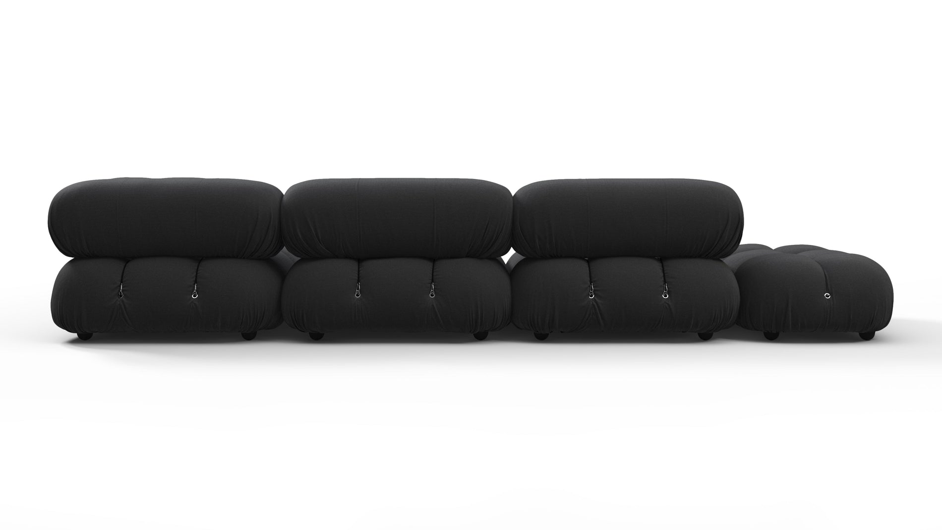 Bellini SectionalBlack Performance Weave (Outdoor)