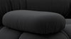 Bellini Sofa - Black Performance Weave (Outdoor) - Image 7