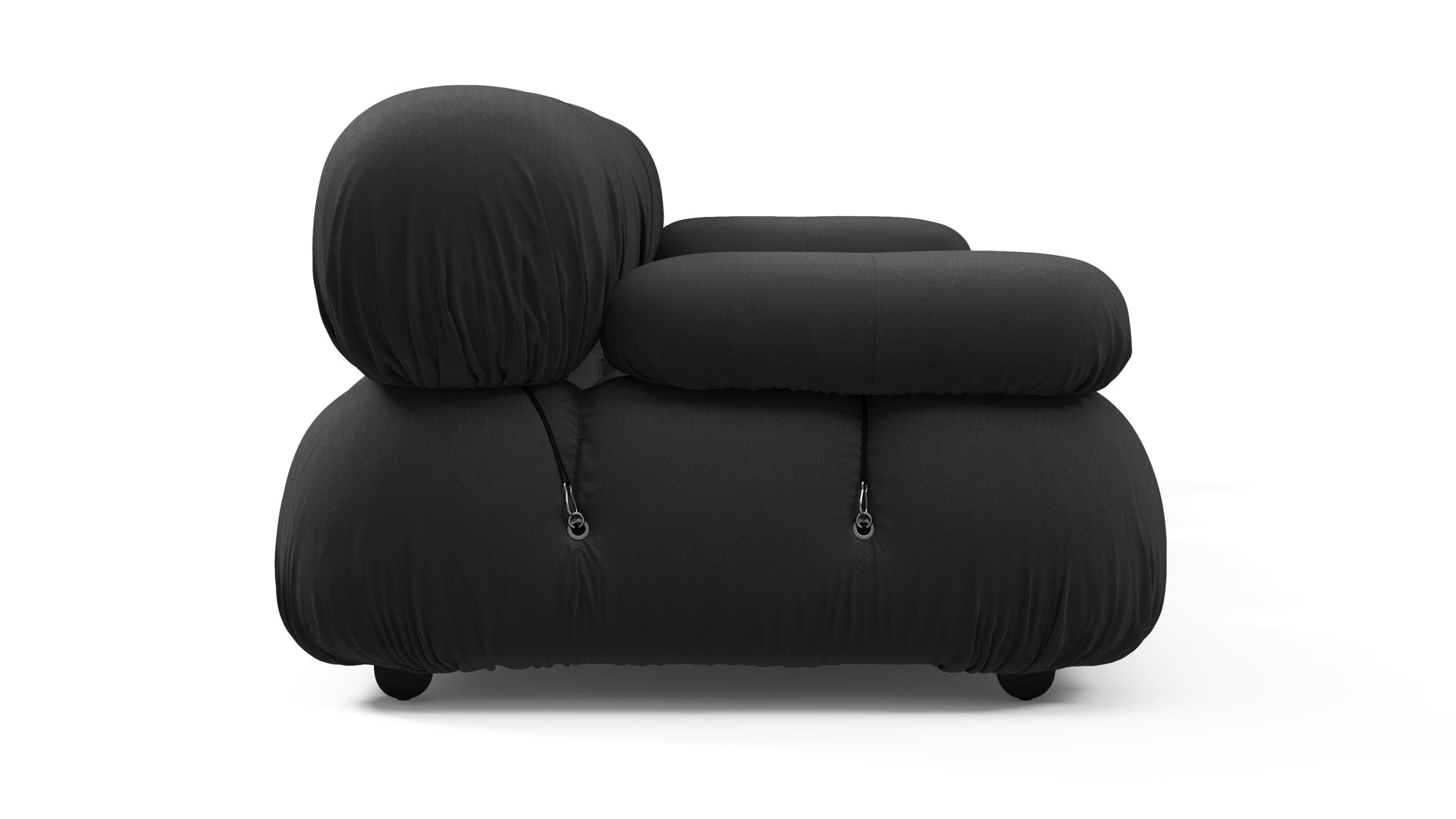 Bellini SofaSchwarzes Performance -Gewebe (Outdoor)