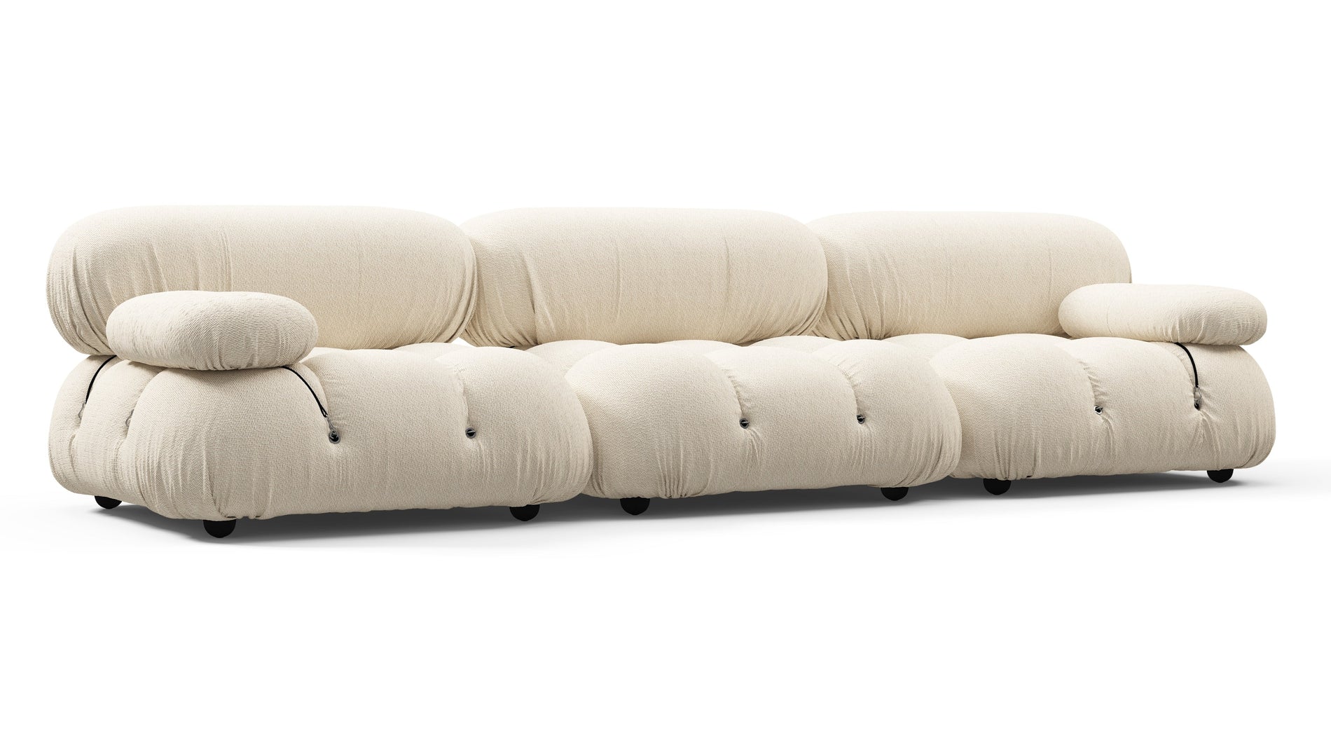 Bellini SofaCremefarbene Performance -Gewebe (Outdoor)