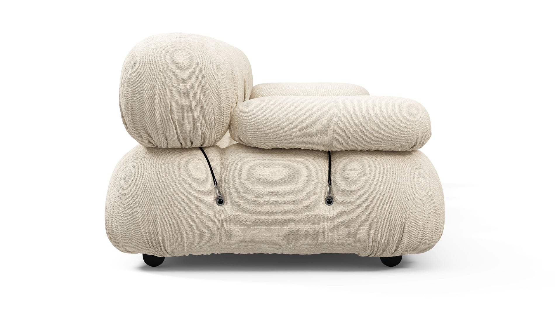 Bellini SofaCremefarbene Performance -Gewebe (Outdoor)