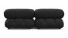 Bellini Sofa - Black Performance Weave (Outdoor) - Image 5