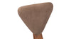 Giraffe - Giraffe - Giraffe Dining Chair, Brown Velvet and Walnut - Image 5
