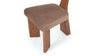 Giraffe - Giraffe - Giraffe Dining Chair, Brown Velvet and Walnut - Image 6