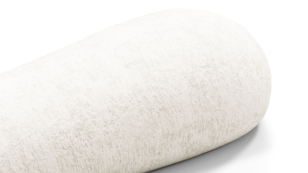 On the RocksOn the Rocks - On the Rocks Module, Large Backrest, White Textured Chenille
