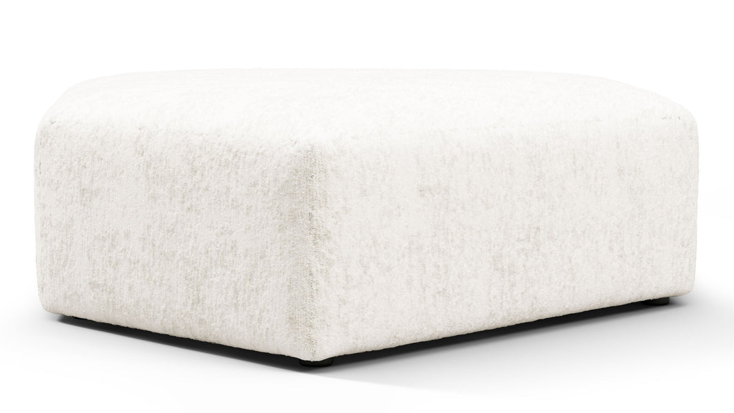 On the RocksOn the Rocks - On the Rocks Module, Seat Section 4, White Textured Chenille