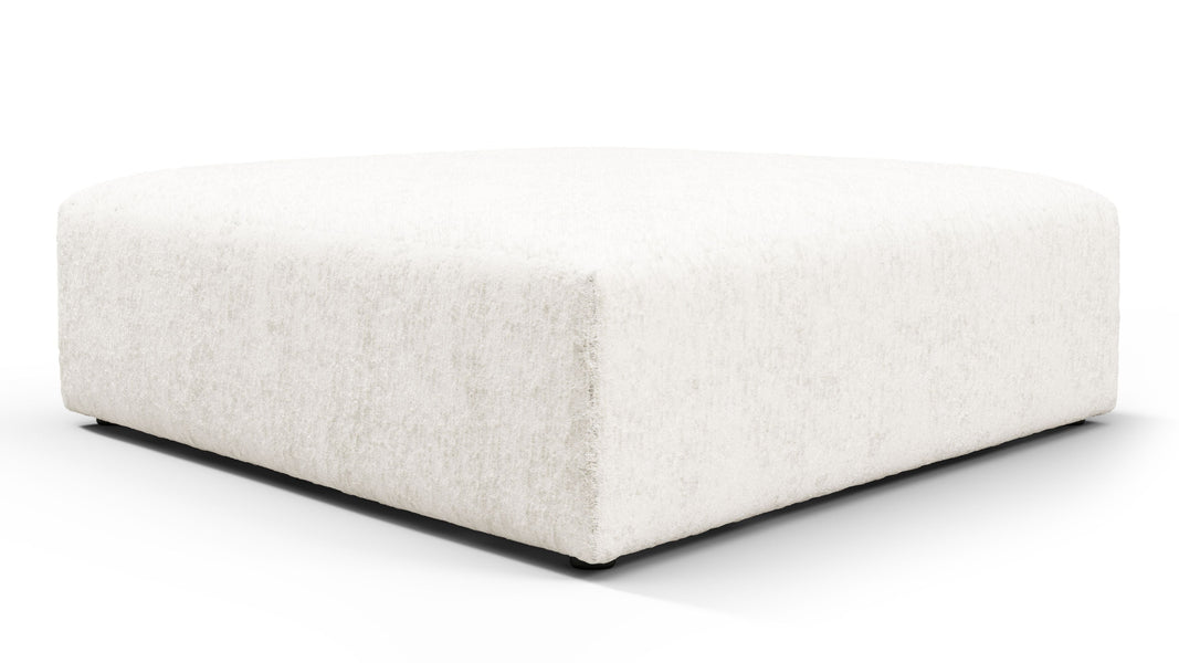 On the RocksOn the Rocks - On the Rocks Module, Seat Section 2, White Textured Chenille