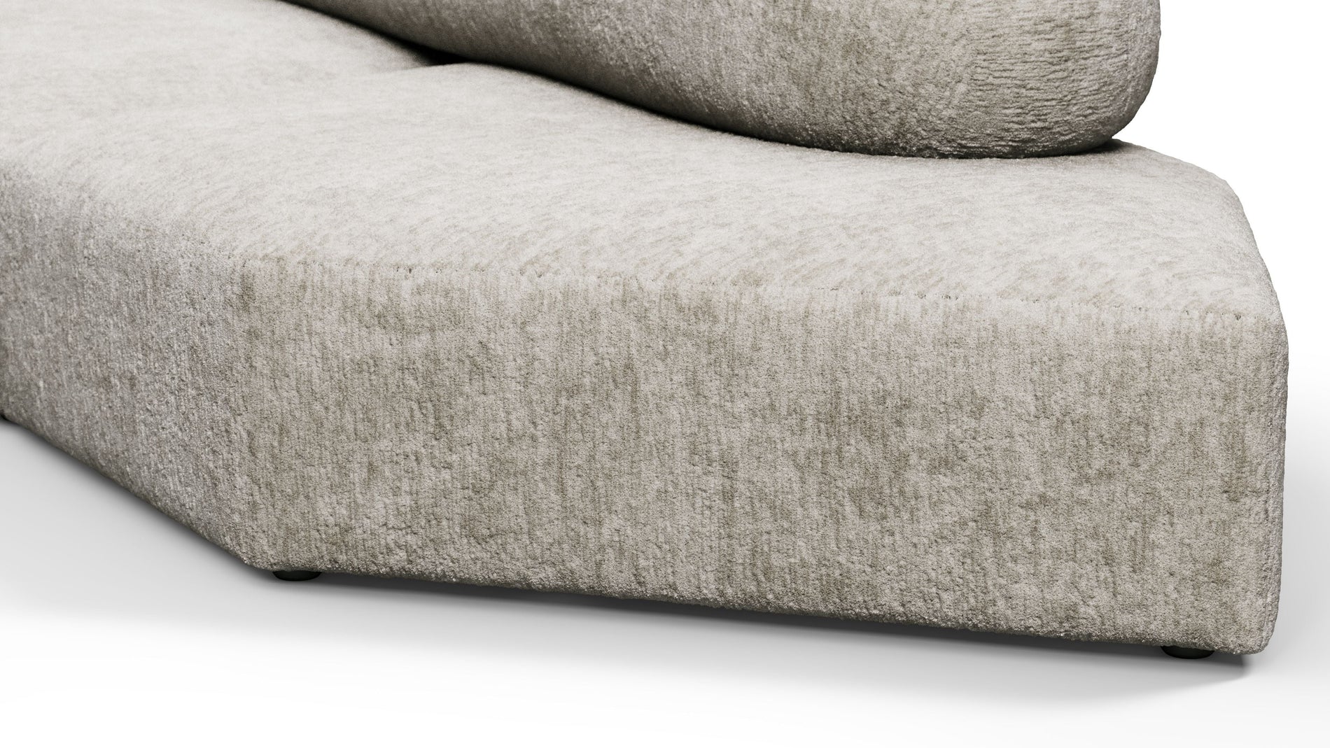 On the RocksOn the Rocks - On the Rocks Sofa, Five Seater, Dove Textured Chenille