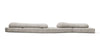 On the Rocks - On the Rocks - On the Rocks Sofa, Five Seater, Dove Textured Chenille - Image 5