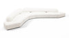 On the Rocks - On the Rocks - On the Rocks Sofa, Large Corner, White Textured Chenille - Image 4