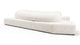 On the Rocks - On the Rocks - On the Rocks Sofa, Large Corner, White Textured Chenille - Image 5
