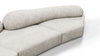 On the Rocks - On the Rocks - On the Rocks Sofa, Left Corner, Dove Textured Chenille - Image 6
