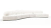 On the Rocks - On the Rocks - On the Rocks Sofa, Right Corner, White Textured Chenille - Image 2