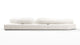 On the Rocks - On the Rocks - On the Rocks Sofa, Right Corner, White Textured Chenille - Image 4
