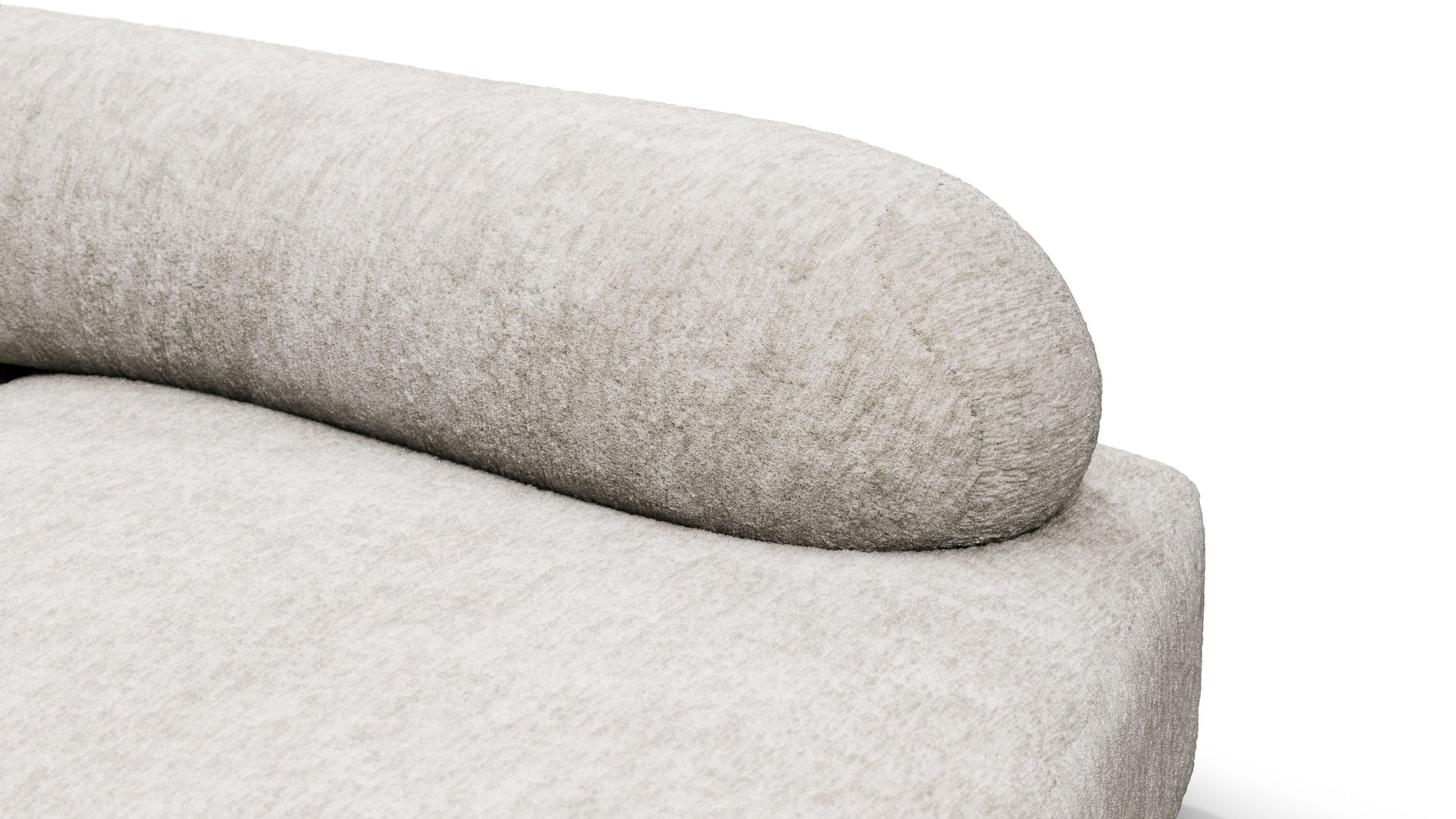 On the RocksOn the Rocks - On the Rocks Sofa, Small, Dove Textured Chenille